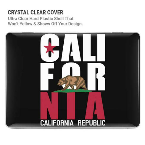 California Black Block MacBook Air 15in (2023-2025) Case plus Skin